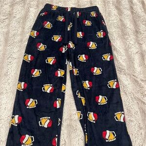 Beer Navy Sweatpants/ Pajama Pants